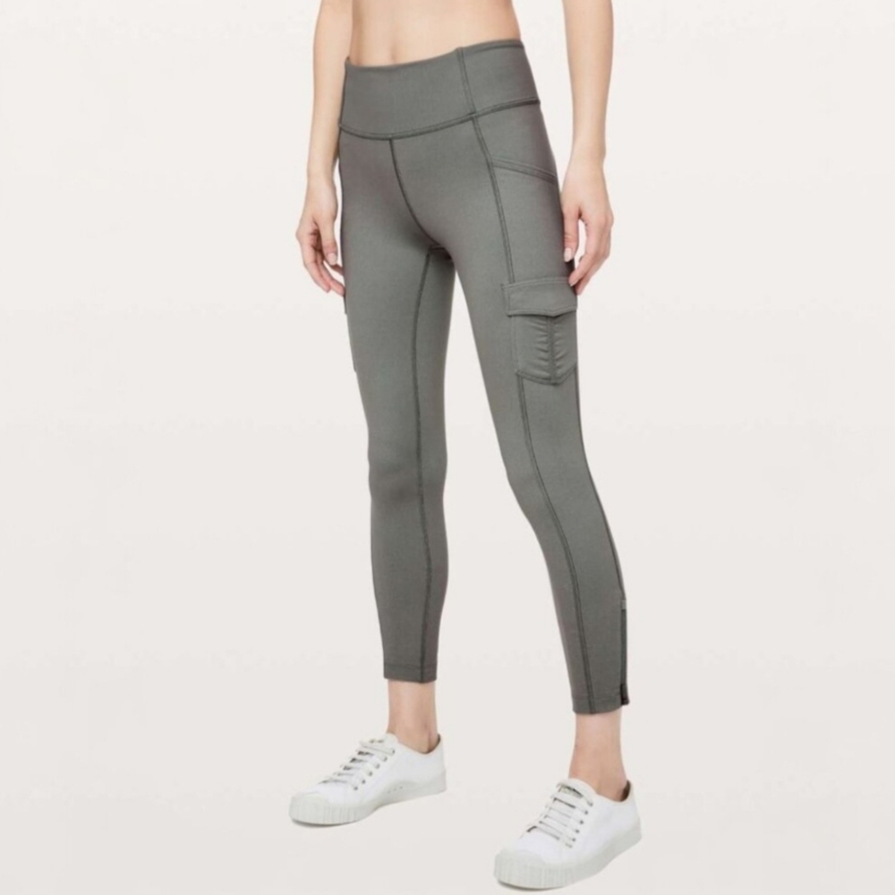 111. 🩶 Lululemon Scenic Route Pants – Size 6 | Grey | Great Preloved Condition